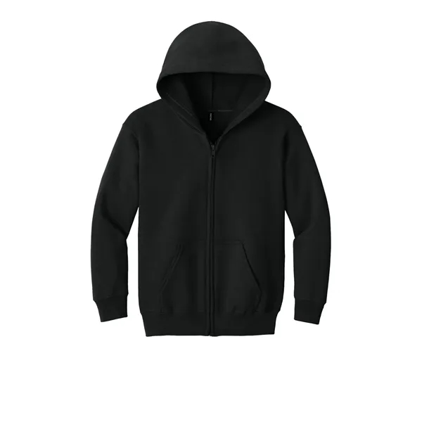 Gildan Youth Heavy Blend Full-Zip Hooded Sweatshirt. - Gildan Youth Heavy Blend Full-Zip Hooded Sweatshirt. - Image 3 of 24