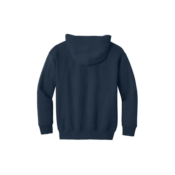 Gildan Youth Heavy Blend Full-Zip Hooded Sweatshirt. - Gildan Youth Heavy Blend Full-Zip Hooded Sweatshirt. - Image 14 of 24