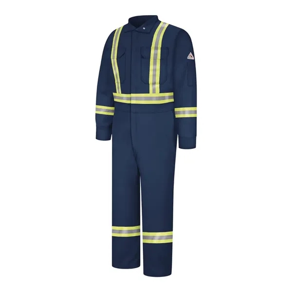 Bulwark Men's Premium Coverall with CSA Compliant Reflect... - Bulwark Men's Premium Coverall with CSA Compliant Reflect... - Image 1 of 6