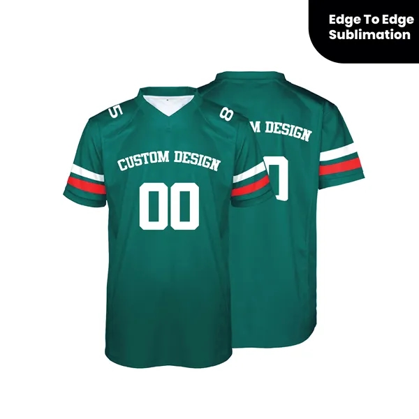 Unisex Custom Sublimated Rugby Jersey - Unisex Custom Sublimated Rugby Jersey - Image 6 of 6