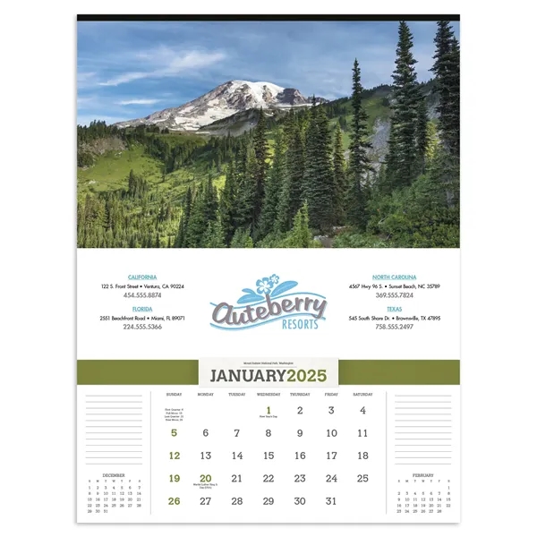 Triumph® Calendars American Splendor without Date Blocks ...