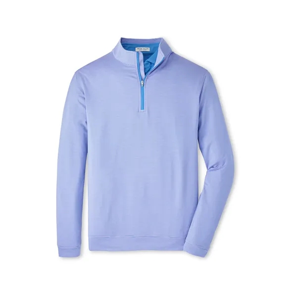 Peter Millar Men's Perth Sugar Stripe Quarter-Zip - Peter Millar Men's Perth Sugar Stripe Quarter-Zip - Image 3 of 3