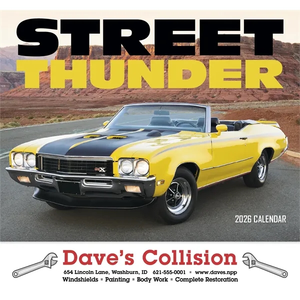 Products Street Thunder Appointment Calendar - Stapled - Products Street Thunder Appointment Calendar - Stapled - Image 13 of 34