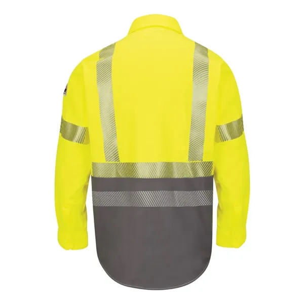 Bulwark Men's Hi-Visibility Color Block Uniform Shirt - E... - Bulwark Men's Hi-Visibility Color Block Uniform Shirt - E... - Image 2 of 2