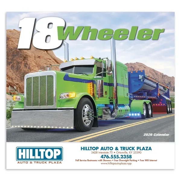Products 18-Wheeler Wall Appointment Calendar - Stapled - Products 18-Wheeler Wall Appointment Calendar - Stapled - Image 5 of 31
