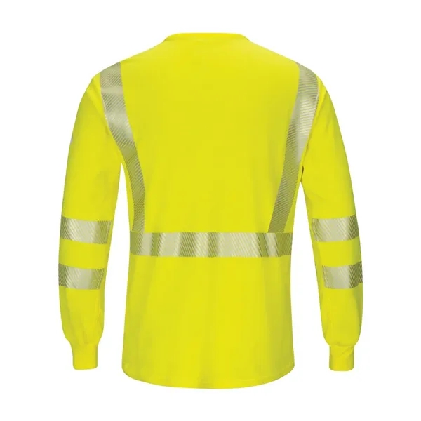 Bulwark Men's Tall Hi-Visibility Lightweight Long Sleeve ... - Bulwark Men's Tall Hi-Visibility Lightweight Long Sleeve ... - Image 2 of 2