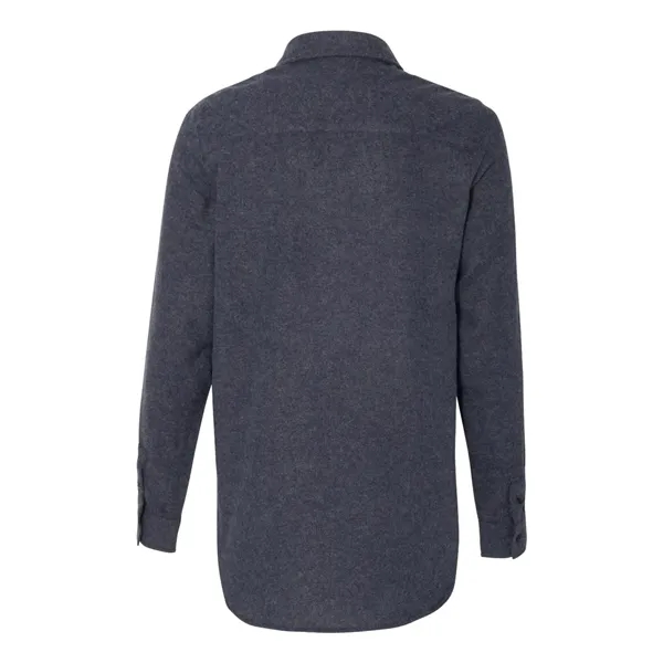 Burnside Women's Solid Flannel Shirt - Burnside Women's Solid Flannel Shirt - Image 6 of 11