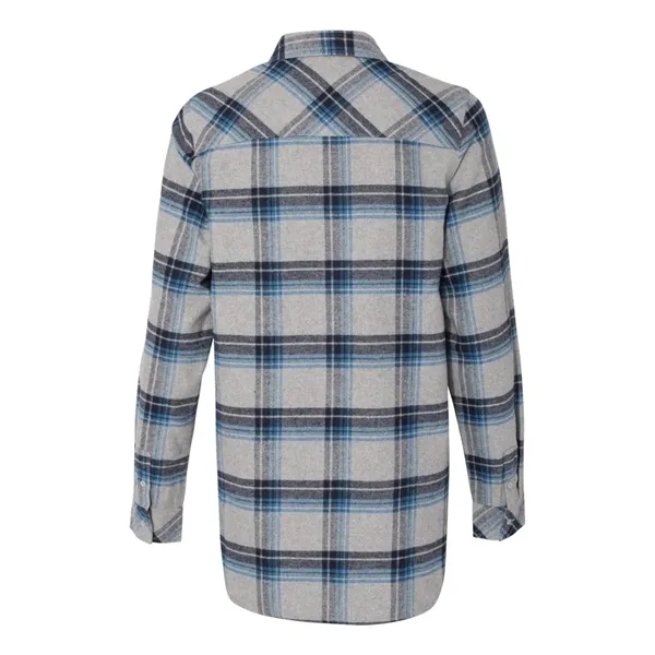 Burnside Women's Yarn-Dyed Flannel Shirt - Burnside Women's Yarn-Dyed Flannel Shirt - Image 12 of 20