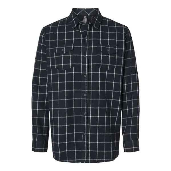 Burnside Men's Yarn-Dyed Flannel Shirt - Burnside Men's Yarn-Dyed Flannel Shirt - Image 45 of 58
