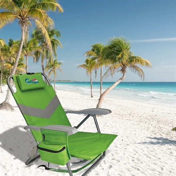 Koozie® Clearwater Beach Backpack Chair - Koozie® Clearwater Beach Backpack Chair - Image 9 of 11