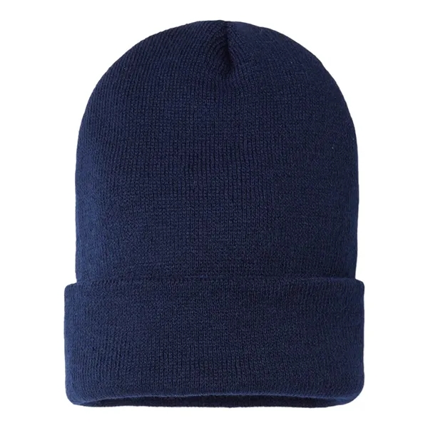 CAP AMERICA USA-Made Sustainable Cuffed Beanie - CAP AMERICA USA-Made Sustainable Cuffed Beanie - Image 4 of 6
