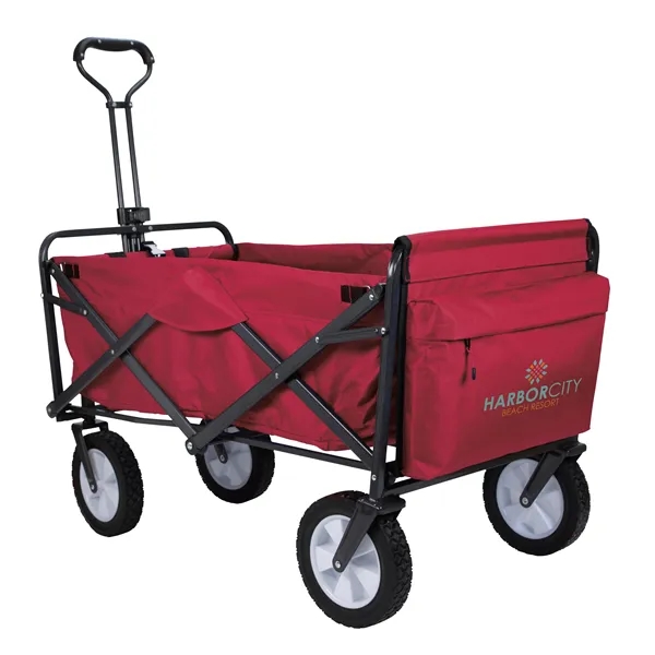 Koozie® Collapsible Folding Wagon - Koozie® Collapsible Folding Wagon - Image 13 of 18