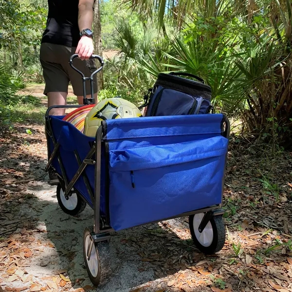 Koozie® Collapsible Folding Wagon - Koozie® Collapsible Folding Wagon - Image 16 of 18