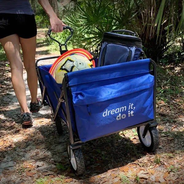Koozie® Collapsible Folding Wagon - Koozie® Collapsible Folding Wagon - Image 17 of 18