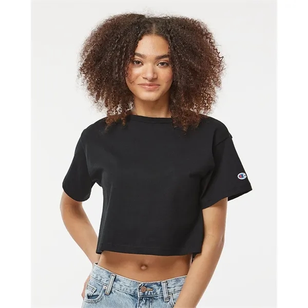 Champion Women's Heritage Jersey Crop T-Shirt - Champion Women's Heritage Jersey Crop T-Shirt - Image 0 of 8