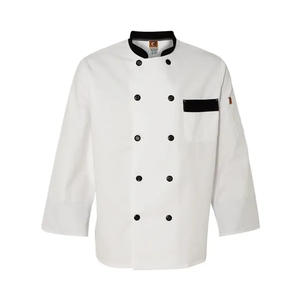 Chef Designs Garnish Chef Coat - Chef Designs Garnish Chef Coat - Image 1 of 3