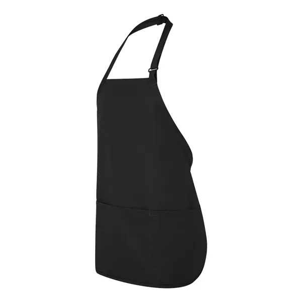 Chef Designs Short Premium Bib Apron - Chef Designs Short Premium Bib Apron - Image 2 of 4