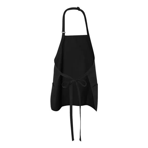 Chef Designs Short Premium Bib Apron - Chef Designs Short Premium Bib Apron - Image 3 of 4