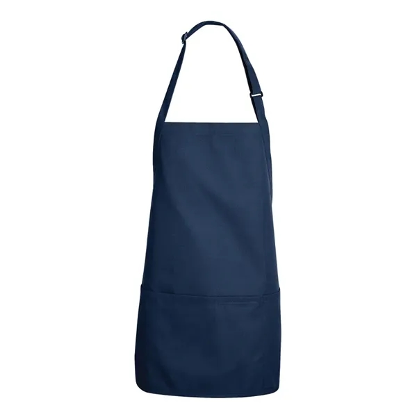 Chef Designs Short Premium Bib Apron - Chef Designs Short Premium Bib Apron - Image 4 of 4