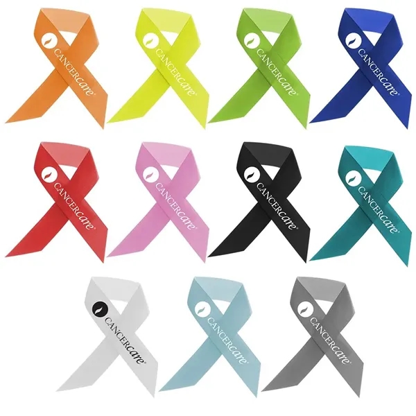 5/8" Dye-Sublimated Satin Ribbon Pin - 5/8" Dye-Sublimated Satin Ribbon Pin - Image 0 of 10