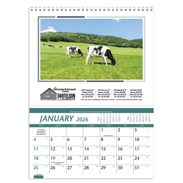 Triumph® Calendars Farm Pocket Calendar - Triumph® Calendars Farm Pocket Calendar - Image 6 of 56