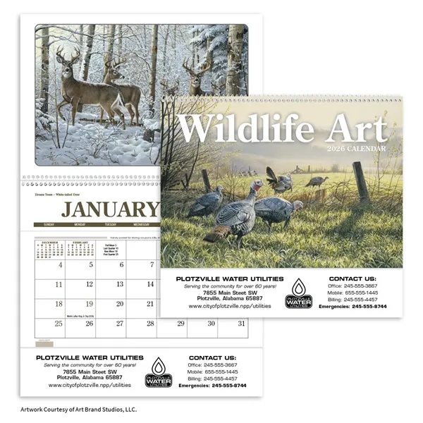 Triumph® Calendars Wildlife Art Pocket Calendar - Triumph® Calendars Wildlife Art Pocket Calendar - Image 4 of 30
