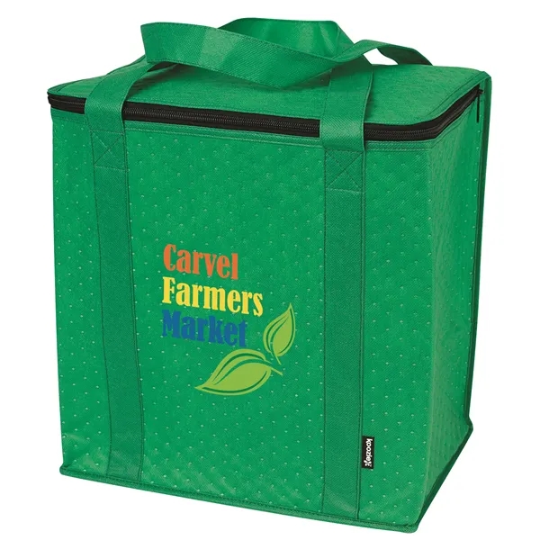 Koozie® Zippered Insulated Grocery Tote - Koozie® Zippered Insulated Grocery Tote - Image 12 of 18