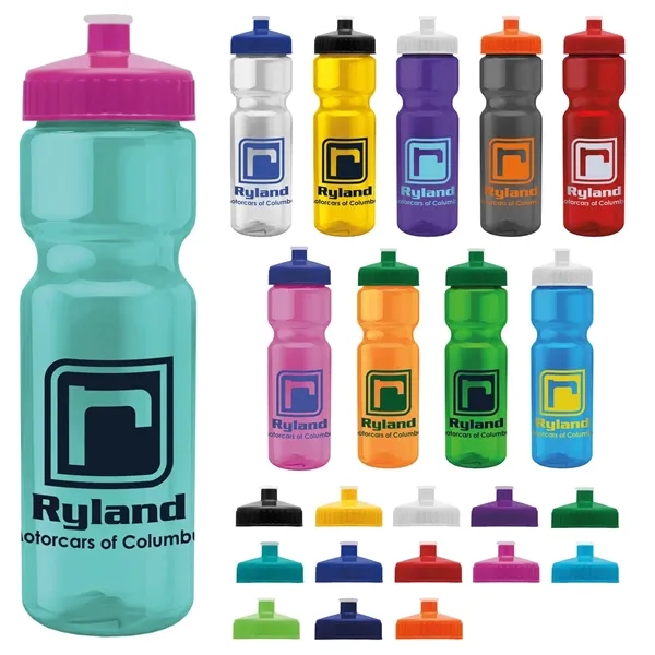 Garyline® Champ Transparent Color Bottle - 28 oz. - Garyline® Champ Transparent Color Bottle - 28 oz. - Image 10 of 12