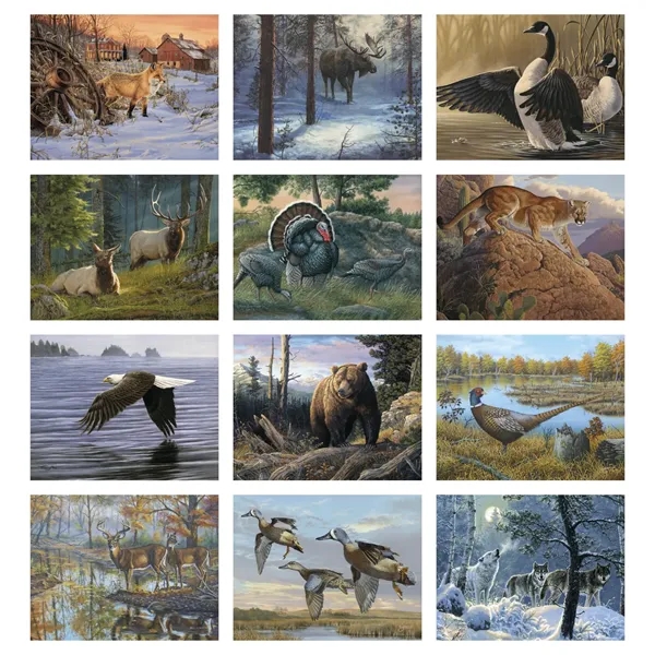 Good Value™ Wildlife Canvas - Spiral Calendar - Good Value™ Wildlife Canvas - Spiral Calendar - Image 2 of 30