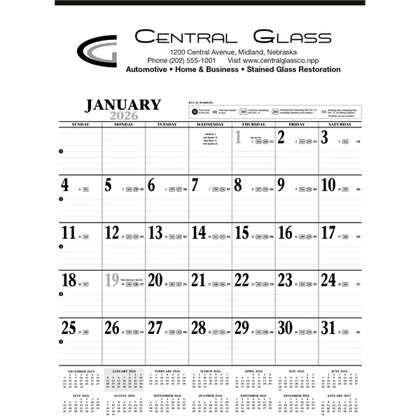Products Large Contractor Calendar - Products Large Contractor Calendar - Image 3 of 6