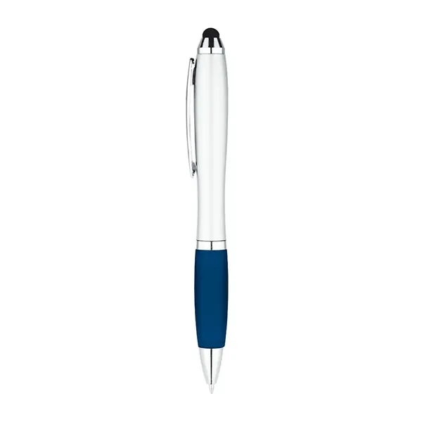 Metallic Curvaceous Ballpoint Stylus Pen - Metallic Curvaceous Ballpoint Stylus Pen - Image 2 of 8