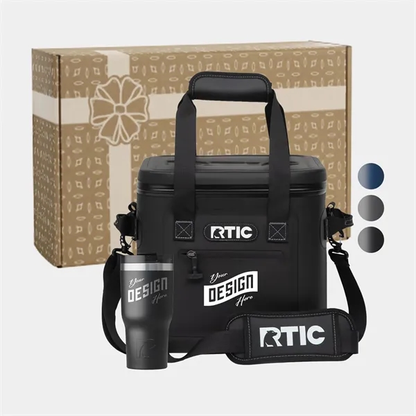 RTIC® Soft Pack Cooler Bag & Insulated Tumbler Gift Set - RTIC® Soft Pack Cooler Bag & Insulated Tumbler Gift Set - Image 0 of 8