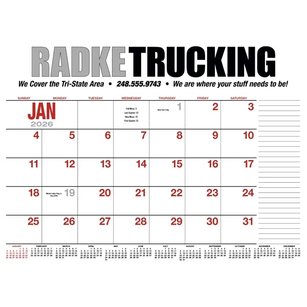 Products 13-Month Desk Pad Calendar - Products 13-Month Desk Pad Calendar - Image 42 of 53