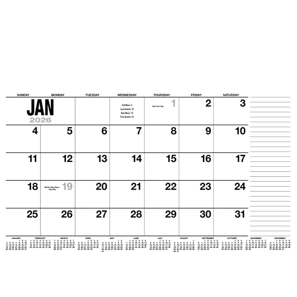 Products 13-Month Desk Pad Calendar - Products 13-Month Desk Pad Calendar - Image 48 of 53