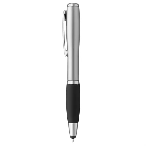 Curvaceous Stylus Ballpoint With Light Pen - Curvaceous Stylus Ballpoint With Light Pen - Image 1 of 4