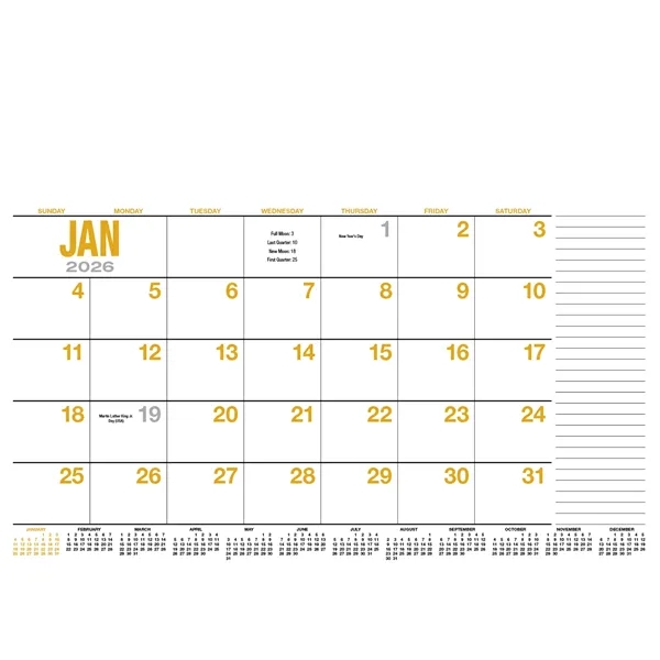 Products 13-Month Desk Pad Calendar - Products 13-Month Desk Pad Calendar - Image 20 of 53