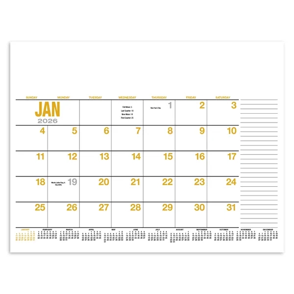 Products 13-Month Desk Pad Calendar - Products 13-Month Desk Pad Calendar - Image 21 of 53