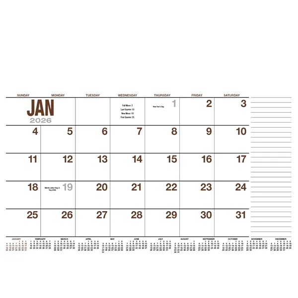 Products 13-Month Desk Pad Calendar - Products 13-Month Desk Pad Calendar - Image 28 of 53