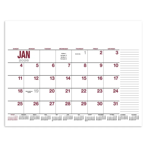 Products 13-Month Desk Pad Calendar - Products 13-Month Desk Pad Calendar - Image 33 of 53