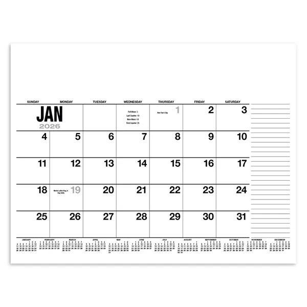 Products 13-Month Desk Pad Calendar - Products 13-Month Desk Pad Calendar - Image 49 of 53