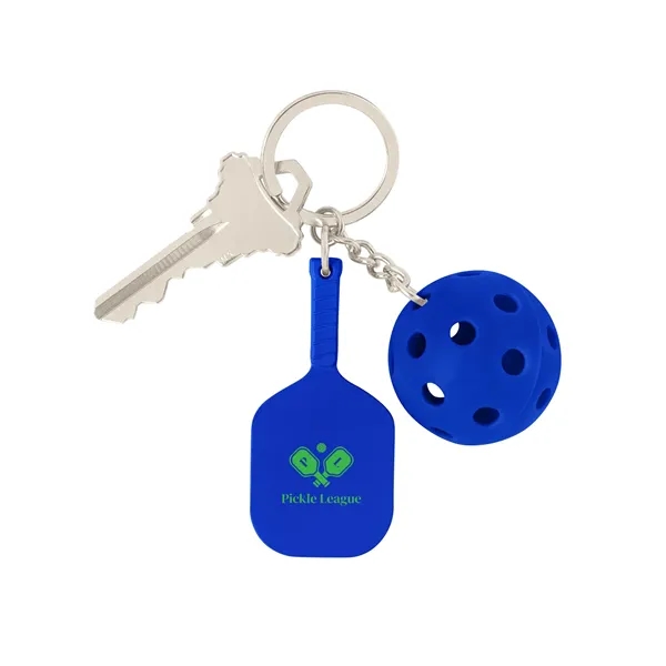 Pickleball Keychain - Pickleball Keychain - Image 4 of 7