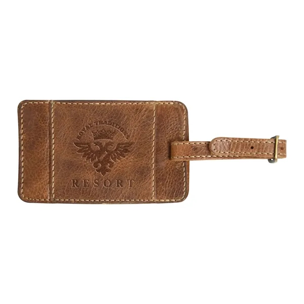 Andrew Philips® Leather Westbridge Leather Luggage Tag - Andrew Philips® Leather Westbridge Leather Luggage Tag - Image 6 of 9