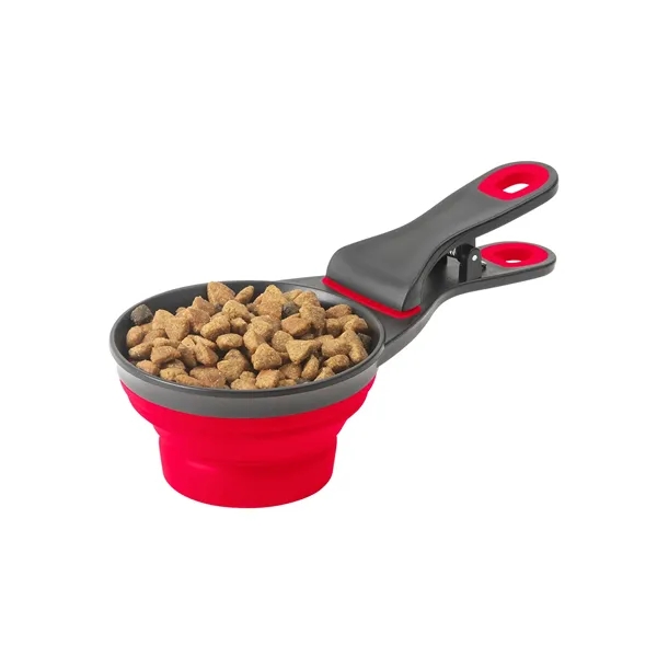 Collapsible Pet Food Scoop & Clip - Collapsible Pet Food Scoop & Clip - Image 9 of 13