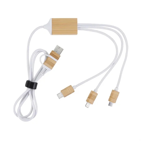 BambooTunes 5-in-1 Charging Cable - BambooTunes 5-in-1 Charging Cable - Image 3 of 12