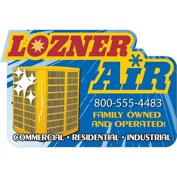 Good Value™ 30 Mil Custom Shaped Magnet 10.01-12 Square I... - Good Value™ 30 Mil Custom Shaped Magnet 10.01-12 Square I... - Image 8 of 10