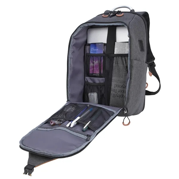 SCX Innovative Design™ Computer Backpack with USB Port - SCX Innovative Design™ Computer Backpack with USB Port - Image 17 of 31