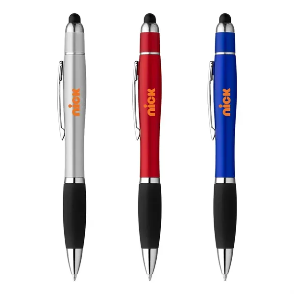 Curvaceous Stylus Cap Highlighter Pen - Curvaceous Stylus Cap Highlighter Pen - Image 0 of 6