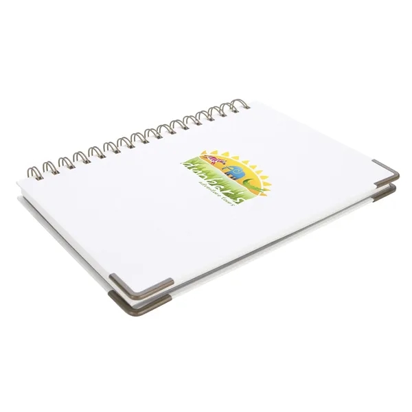 Good Value™ Woven Paper Hardback With Metal Accents Notebook - Good Value™ Woven Paper Hardback With Metal Accents Notebook - Image 1 of 11