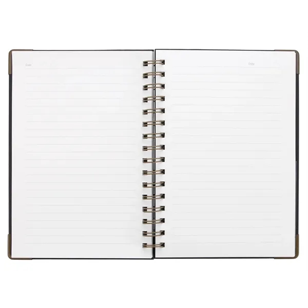 Good Value™ Woven Paper Hardback With Metal Accents Notebook - Good Value™ Woven Paper Hardback With Metal Accents Notebook - Image 7 of 11