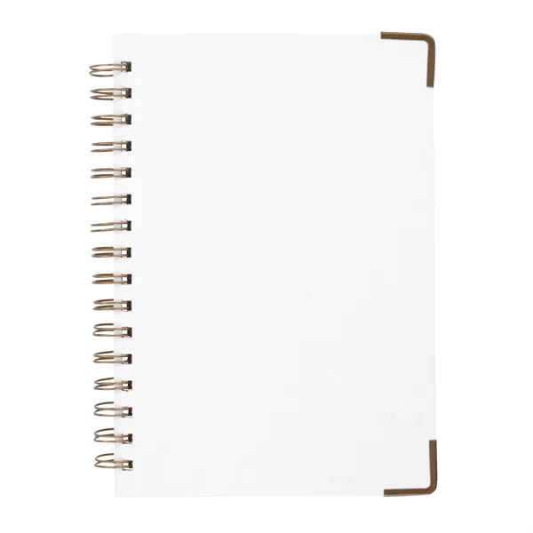 Good Value™ Woven Paper Hardback With Metal Accents Notebook - Good Value™ Woven Paper Hardback With Metal Accents Notebook - Image 10 of 11
